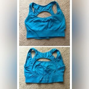 NVGTN Blue Sports Bra Racerback Intimates